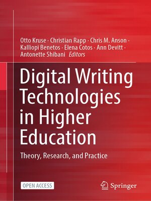 cover image of Digital Writing Technologies in Higher Education